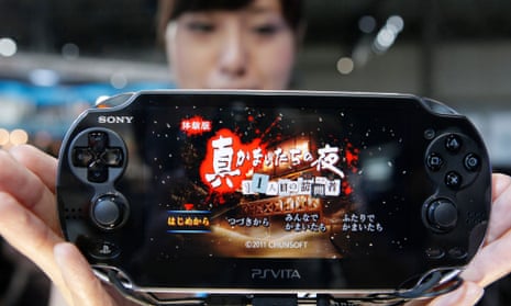 The PlayStation Vita. It's beautiful, but is it loveable?  (AP Photo/Koji Sasahara)