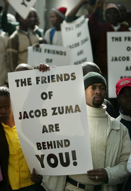 Zuma supporters 