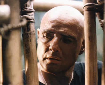 Brando as Colonel Kurtz in Apocalypse Now (1979