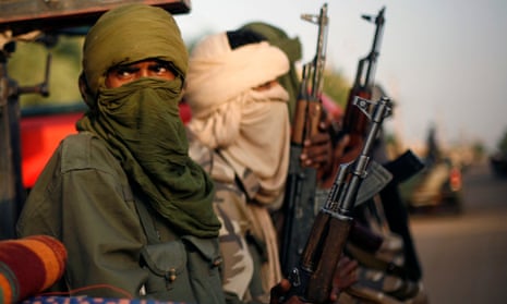 Islamist soldier in Mali.