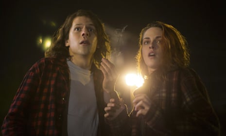 Eisenberg and Stewart in American Ultra: 'seduced by action set pieces'.