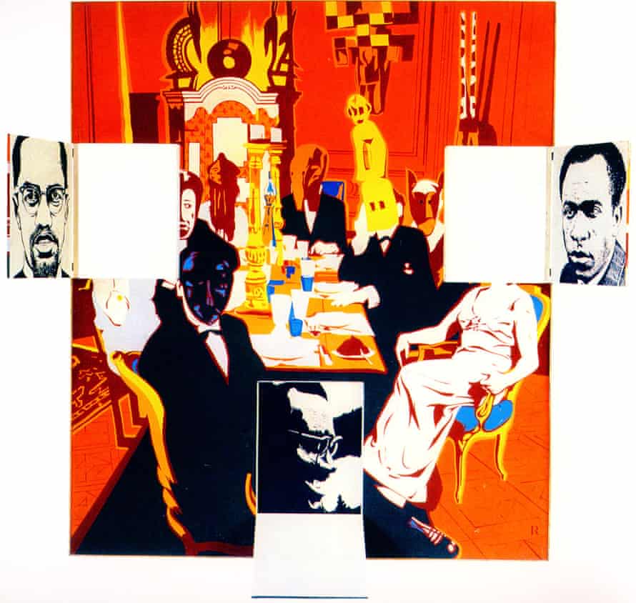 Bernard Rancillac's Dinner-Party of the Head-Hunters (1966). © DACS 2015