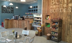 Born in the Borders cafe at Galashiels Station, Scotland