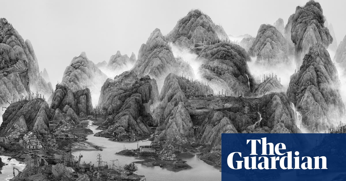 Yang Yongliang S Best Photograph Misty Chinese Mountains Succumb To The City Photography The Guardian