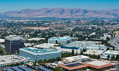 General view of the Santa Clara valley in California