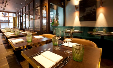 Sackville's, Sackville Street, Piccadilly, London, for Jay Rayner's restaurant review, 