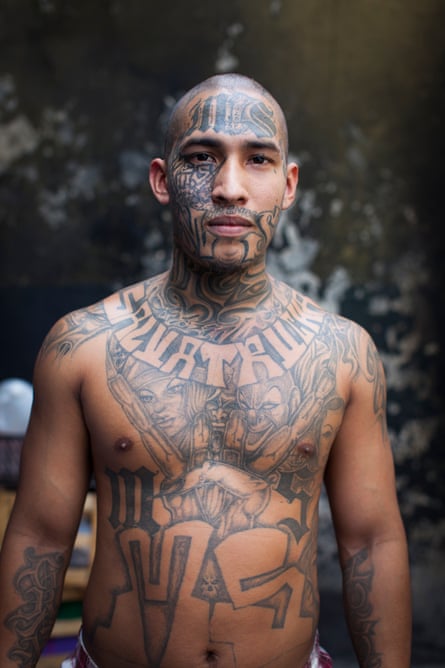 Adam Hinton El Salvador prison portraits