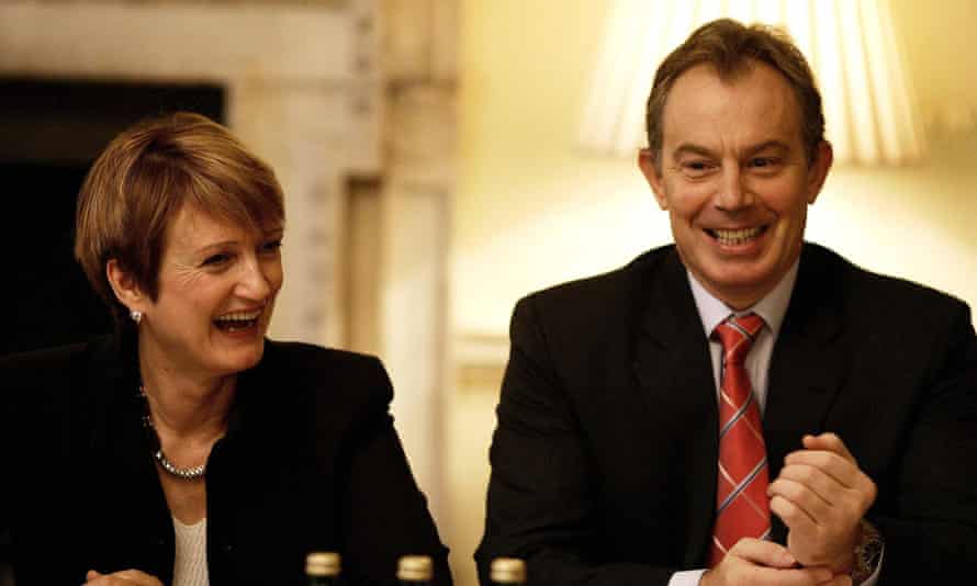 With Tony Blair at Downing Street in 2005.