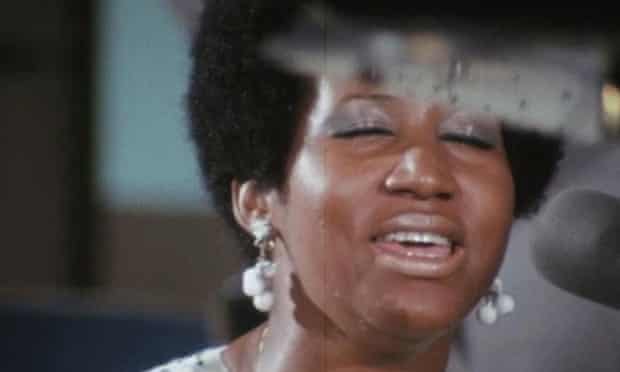 Aretha Franklin in Amazing Grace.