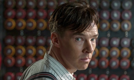 Benedict Cumberbatch, who plays genius code breaker Alan Turning in the film The Imitation Game.