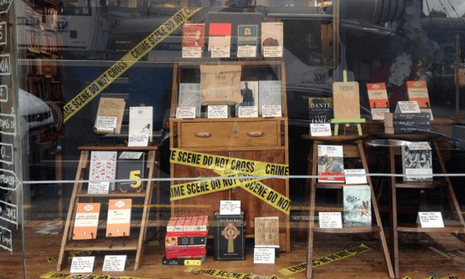 Auckland’s Time Out Bookstore's banned books display