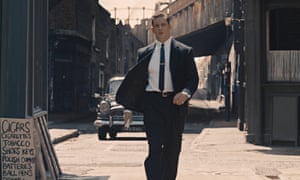 Tom Hardy as Reggie Kray.