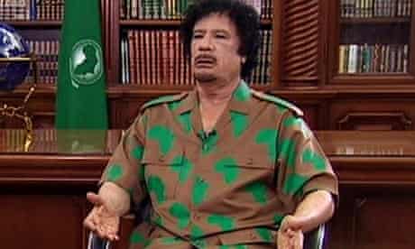 Gaddafi Sky News interview