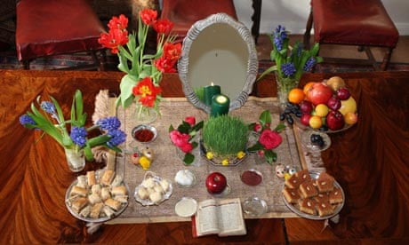 The Nowruz table is the festival&#8217;s symbolic centre
