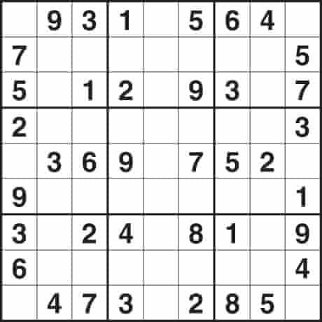 sudoku 1 247 easy life and style the guardian
