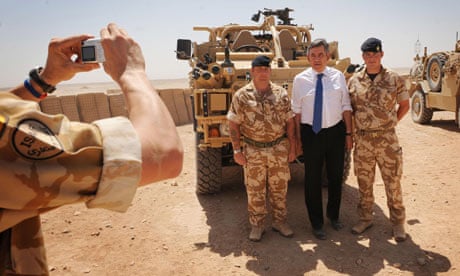 Gordon Brown in Afghanistan