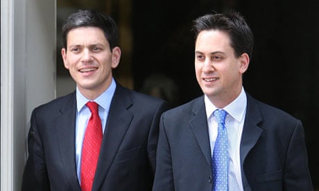 David (left) and Ed Miliband