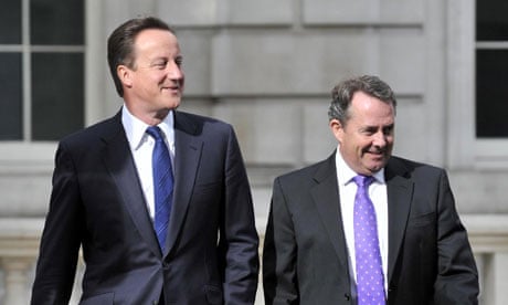David Cameron and Liam Fox