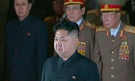 Kim Jong-un pays his respects to his father