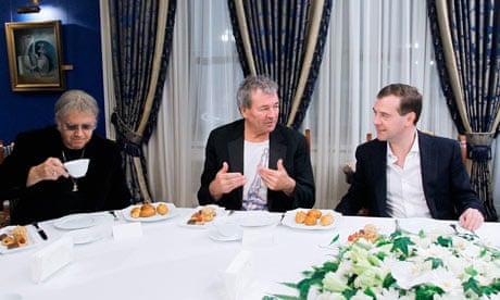 Dmitry Medvedev and Deep Purple