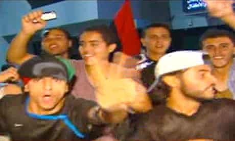 Libyans celebrate in Tripoli