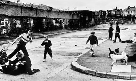 Catholic Children Fighting in Belfast