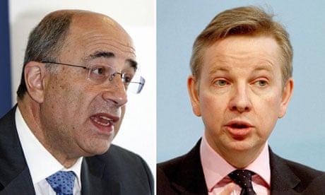Lord Justive Leveson and Michael Gove