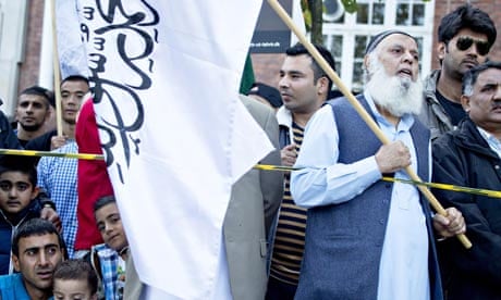 Innocence of Muslims protest in Copenhagen
