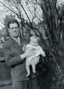 Jack Straw as a baby with his father, Walter