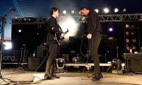 The xx at Glastonbury on the BBC Introducing stage
