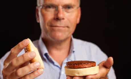 Mark Post presents the €250,000 burger