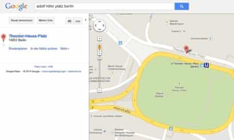 Google Maps screengrab: Theodor-Heuss-Platz