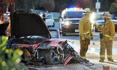 Paul Walker died after crashing at over 100mph, coroner’s report