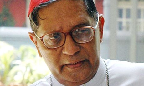Cardinal Ivan Dias of Bombay, who is the most senior Catholic delegate invited to the Lambeth Conference.