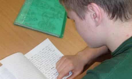 A writer in Caspar's class at Ashfield young offender institution, Bristol
