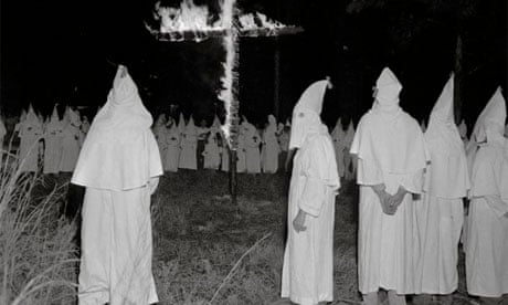 Ku Klux Klan Night Hawk hood and mask used by Stetson Kennedy