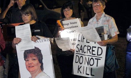 Teresa Lewis executed in Virginia despite protests | Virginia | The Guardian