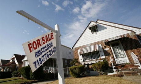 US housing market depressed, mortgage foreclosures
