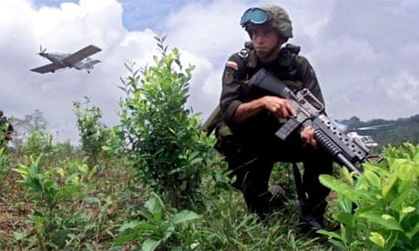 Plan Colombia, US-backed anti-narcotics campaign, 2000