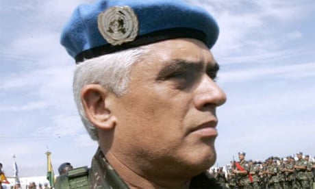 General Bacellar, Brazil and Haiti, Minustah commander