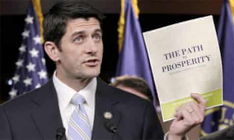 Paul Ryan with Republican budget plan for 2012