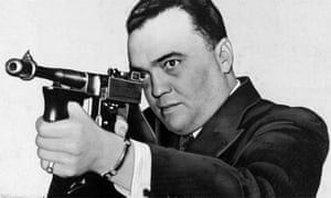 Image result for J.E. Hoover With big gun