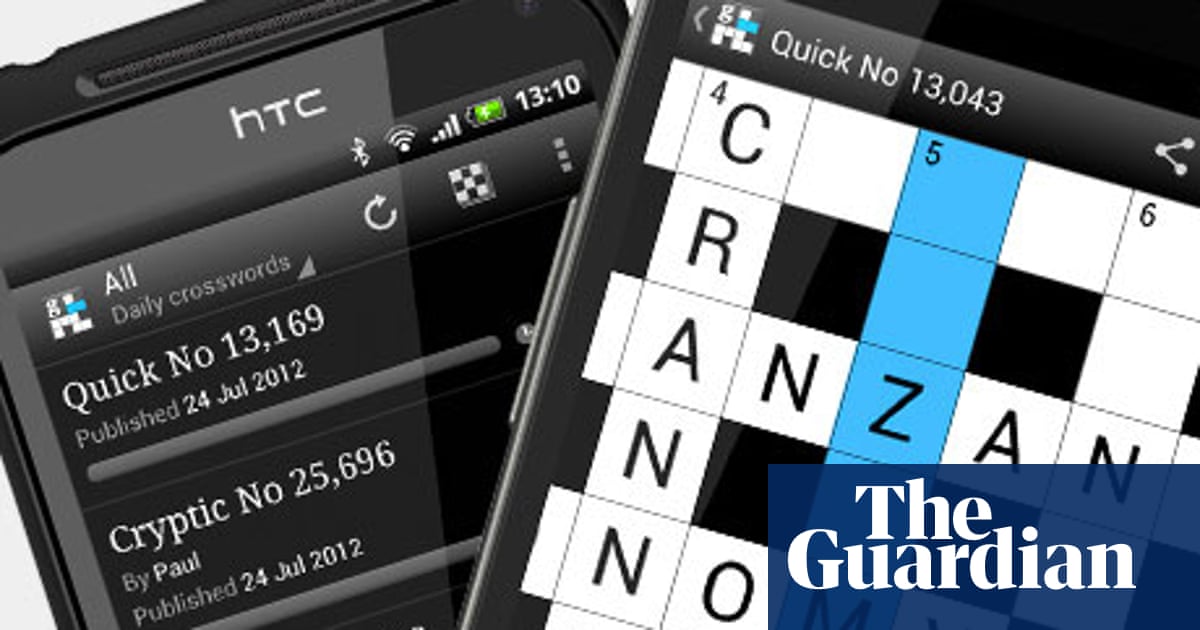 Android Crosswords app relaunches Android The Guardian