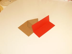 Envelope liners: Card