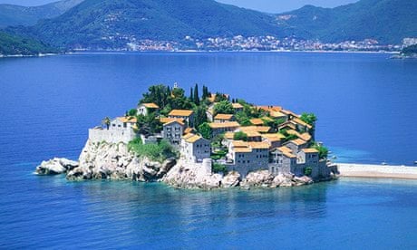 Eastern promise … Sveti Stefan, Montenegro.
