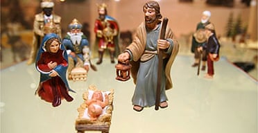 Man that Fishes for a 10 cm Nativity