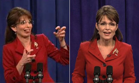 Sarah Palin and Tina Fey composite