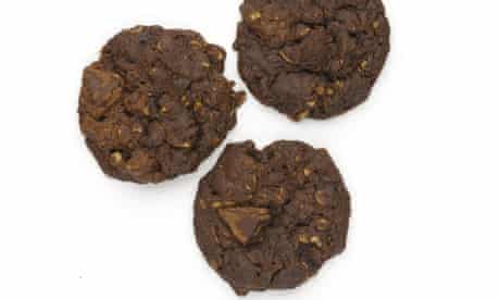 Chocolate parkin biscuits