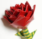Perri Lewis: Duct-tape rose pen
