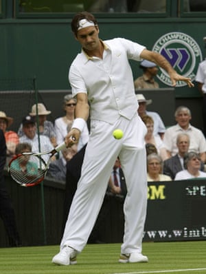 Wimbledon fashion: Roger Federer at Wimbledon 2009